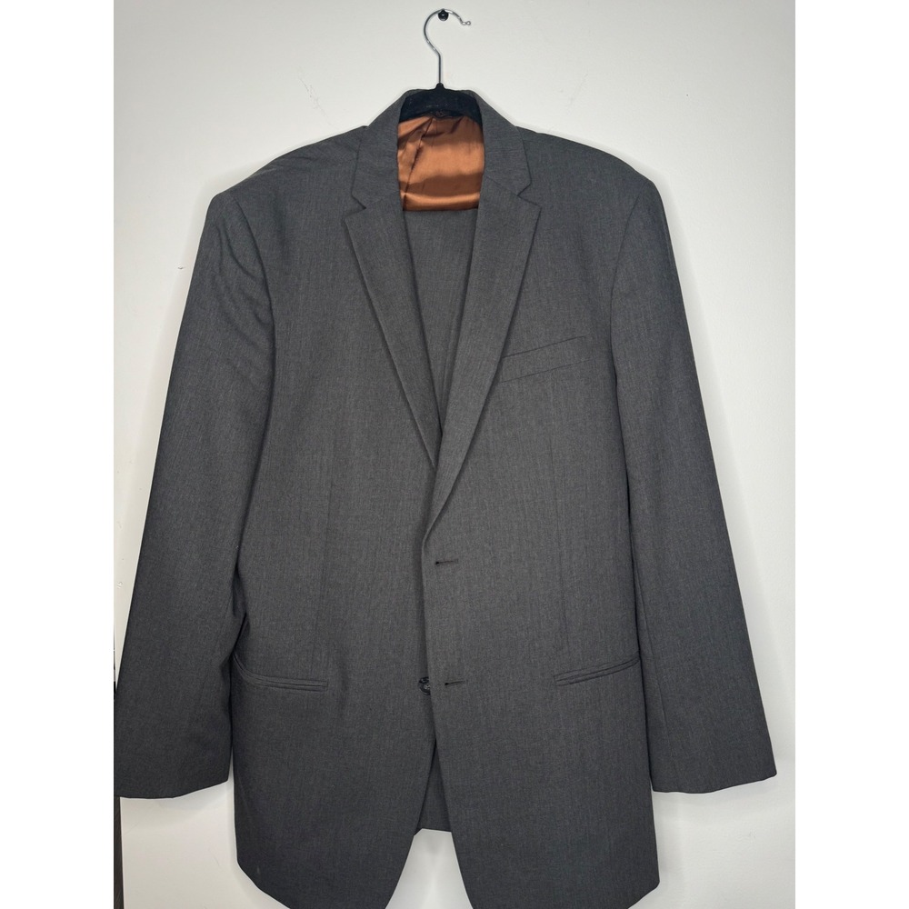Jos A Bank Joseph Slim Fit Gray 2 Piece Suit Men's 36x30 Charcoal Blazer Pants